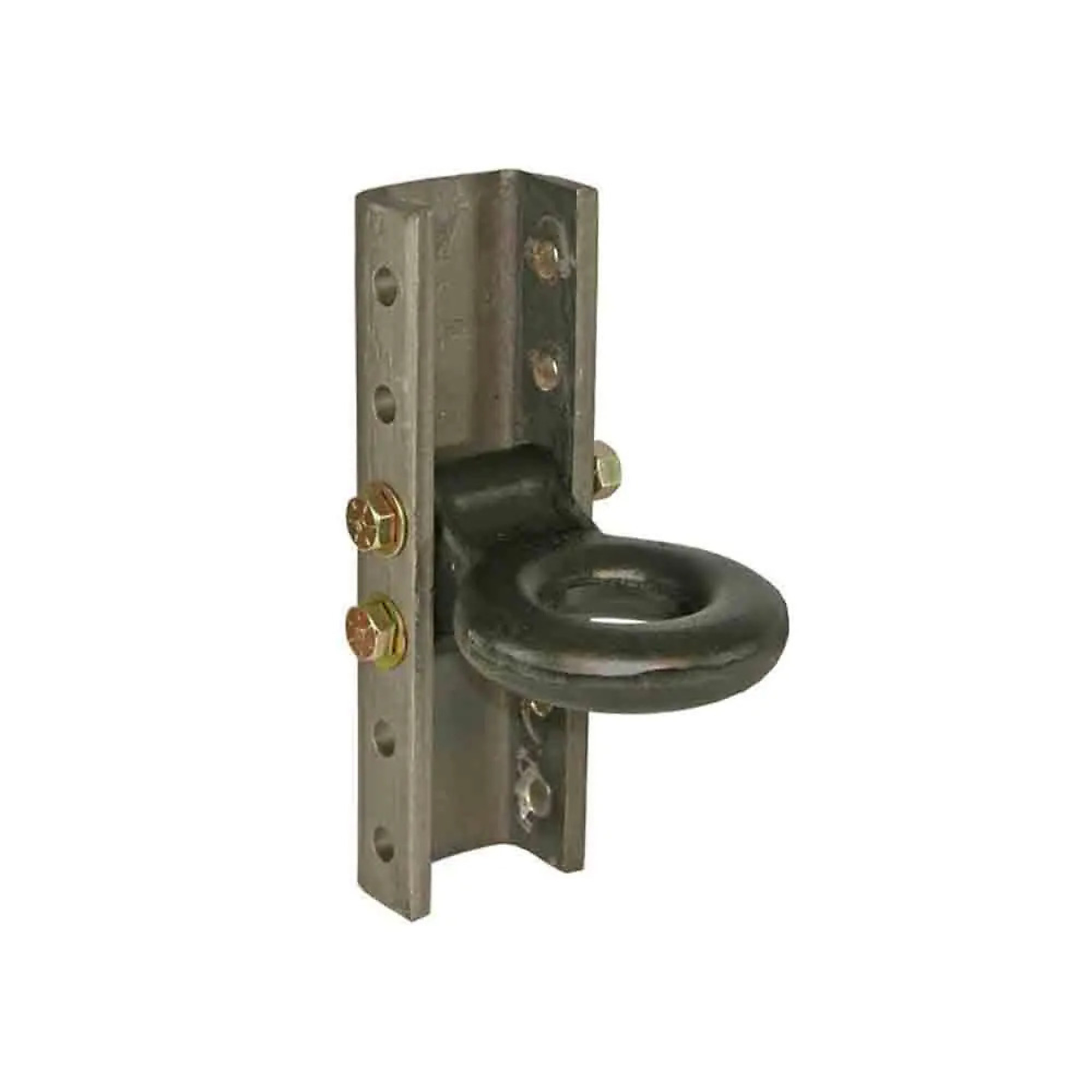 Wallace Forge Adjustable Forged Tow Ring — 5-Position Channel Assembly, 30K Capacity, 2.5in. Ring ID, Model# AR5-049